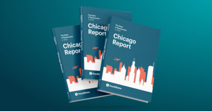 Cover of the 2023 Chicago State of Restaurants Report.